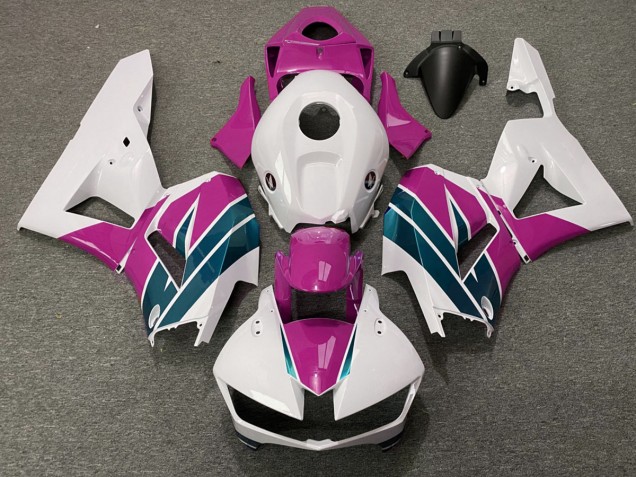 Pink and Emerald Gloss 2013-2023 CBR600RR Fairings