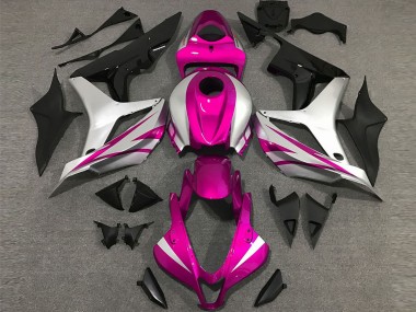 Pink and Silver OEM Style 2007-2008 CBR600RR Fairings