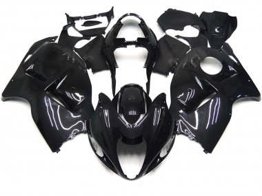 Plain Black Gloss 1997-2007 GSXR 1300 Hayabusa Fairings