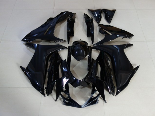 Plain Gloss Black 2011-2024 GSXR 600-750 Fairings