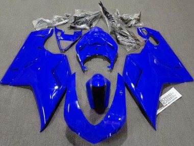 Plain Gloss Blue 2007-2014 Ducati 848 1098 1198 Fairings