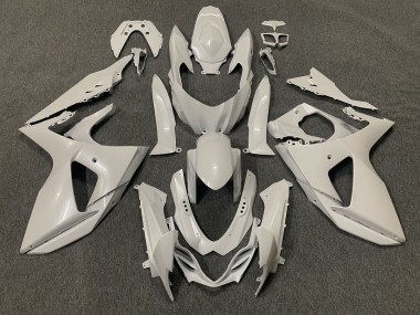 Plain Gloss White 2009-2016 GSXR 1000 Fairings