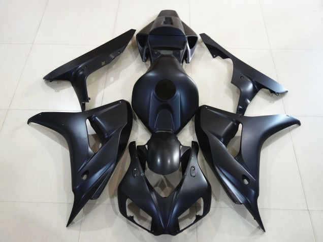 Plain Matte Black 2006-2007 CBR1000RR Fairings