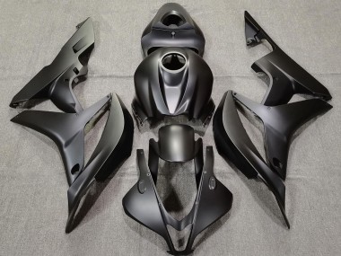 Plain Matte Black 2007-2008 CBR600RR Fairings