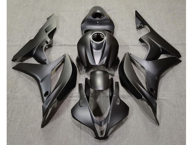 Plain Matte Black 2007-2008 CBR600RR Fairings