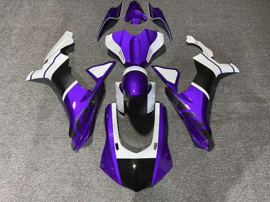 Purple & Carbon Fiber Accents 2015-2019 R1 Fairings