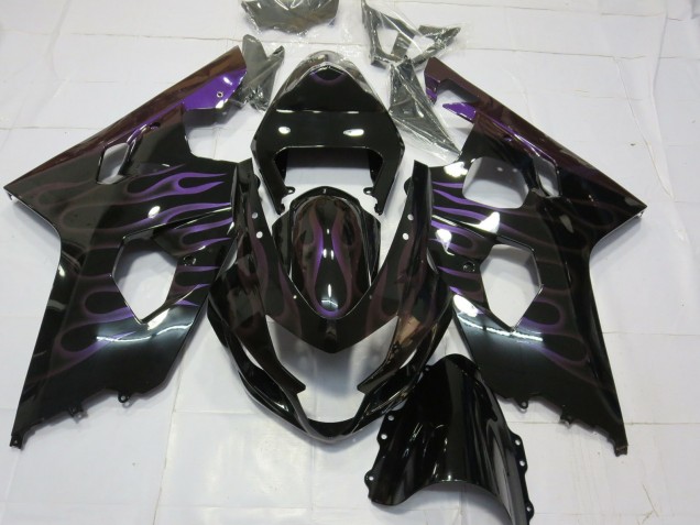 Purple Flame 2004-2005 GSXR 600-750 Fairings