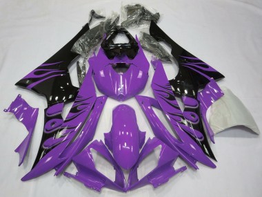 Purple Flame Style 2008-2016 R6 Fairings