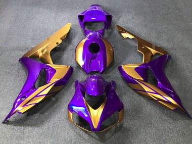 Purple & Gold 2006-2007 CBR1000RR Fairings