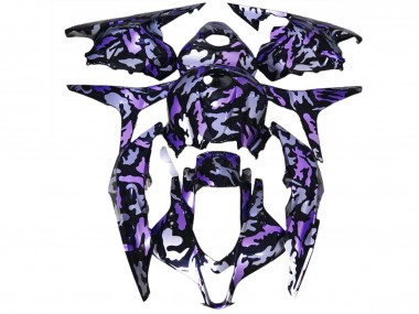 Purple Snow Camo 2009-2012 CBR600RR Fairings