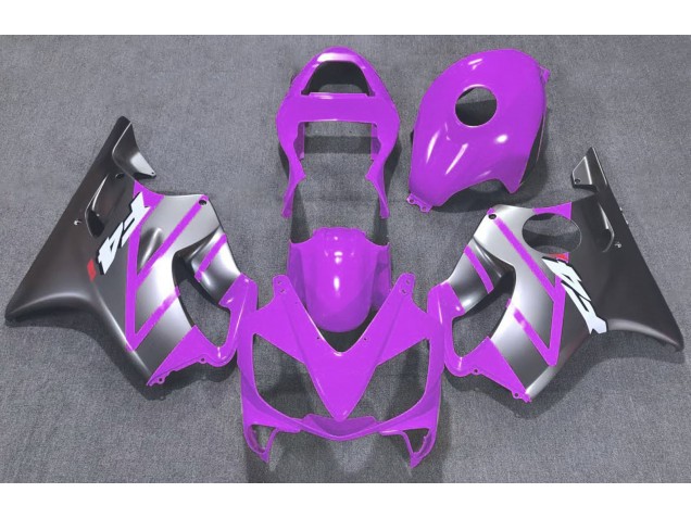 Purple and Matte Silver 2001-2003 CBR600 F4i Fairings