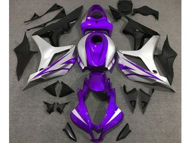 Purple and Silver OEM Style 2007-2008 CBR600RR Fairings