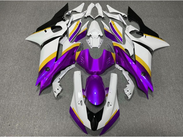 Purple and Yellow Gloss 2017-2021 R6 Fairings