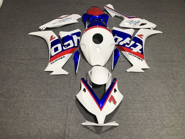 Racing Design White 2012-2016 CBR1000RR Fairings