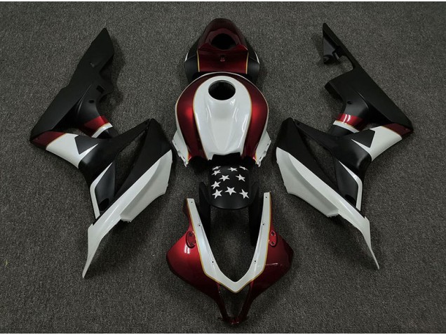 Racing Red and Black 2009-2012 CBR600RR Fairings