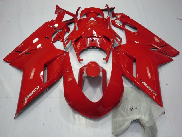 Red 1098 2007-2014 Ducati 848 1098 1198 Fairings