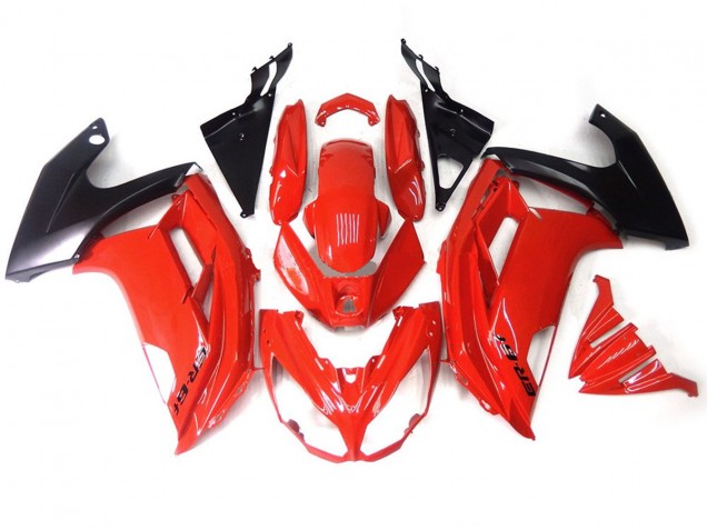 Red Black 2012-2016 Ninja 650R Fairings