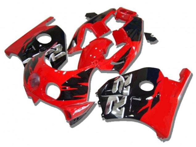 Red Black Silver RR 1990-1998 CBR250RR Fairings