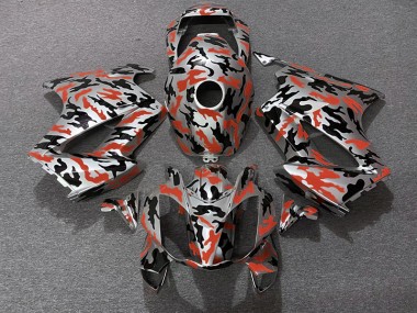 Red Camo 2002-2012 VFR800 Fairings