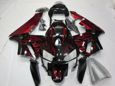 Red Flame 2003-2004 CBR600RR Fairings