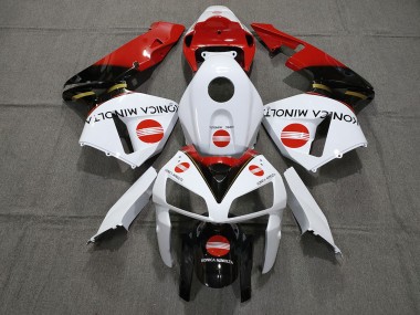 Red KM 2005-2006 CBR600RR Fairings