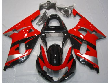 Red OEM Style 2001-2003 GSXR 600-750 Fairings