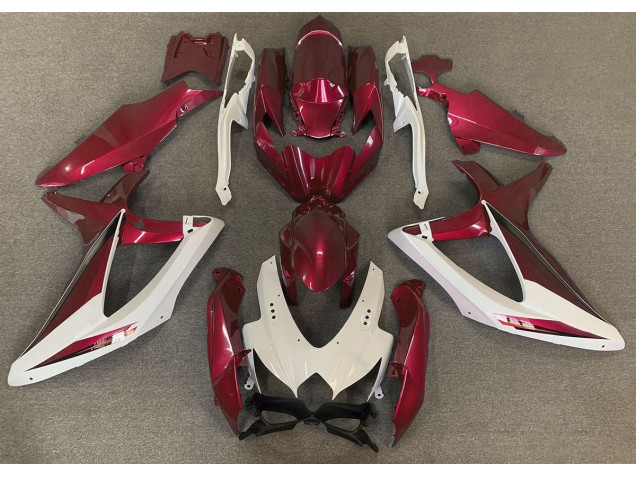 Red OEM Style 2008-2010 GSXR 600-750 Fairings