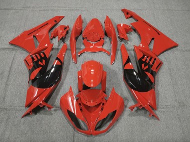 Red Punisher 2009-2012 ZX6R Fairings