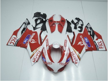 Red Race Style 2013-2016 Daytona 675 Fairings