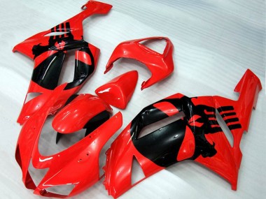 Red Skull 2007-2008 ZX6R Fairings