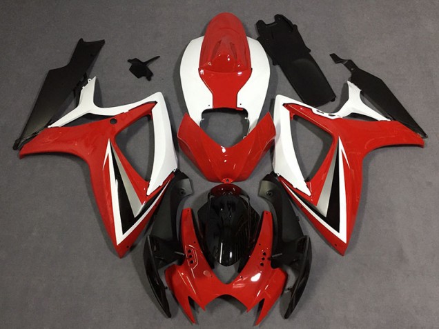 Red Style 2006-2007 GSXR 600-750 Fairings