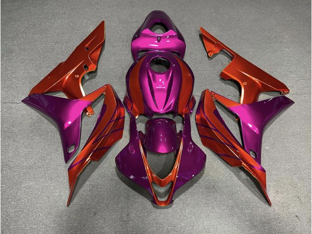 Red & Violet 2007-2008 CBR600RR Fairings