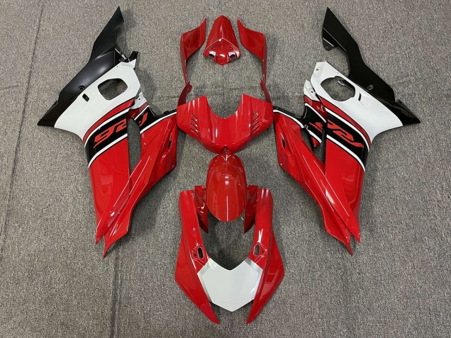 Red White and Black 2017-2021 R6 Fairings