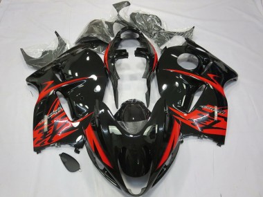 Red and Black 1997-2007 GSXR 1300 Hayabusa Fairings