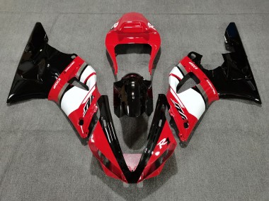 Red and Black 2000-2001 R1 Fairings