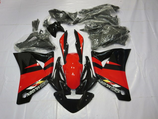 Red and Black 2011-2014 CBR250RR Fairings