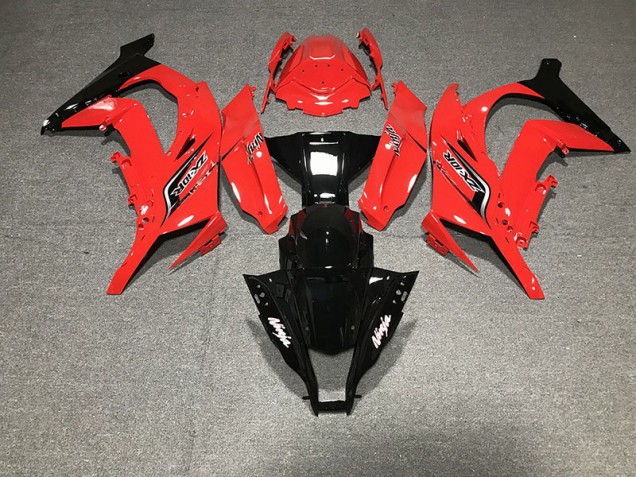 Red and Black 2011-2015 ZX10R Fairings