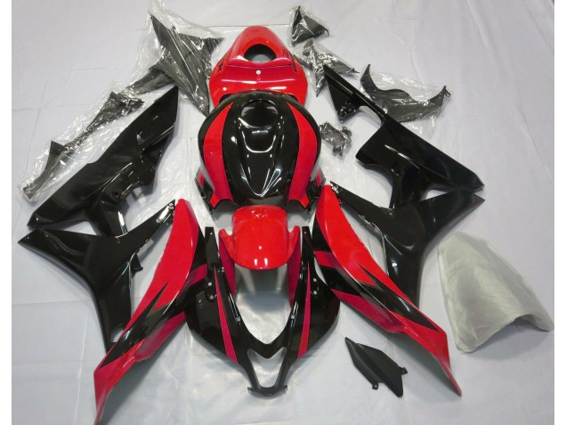 Red and Black OEM Design 2007-2008 CBR600RR Fairings