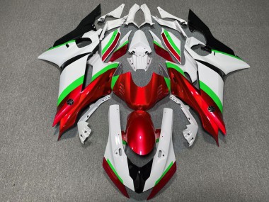 Red and Green Gloss 2017-2021 R6 Fairings