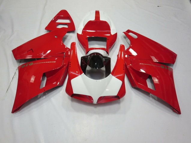 Red and White 1993-2005 Ducati 996 748 916 998 Fairings