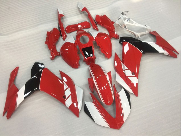 Red and White Gloss 2015-2018 R3 Fairings