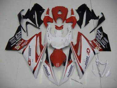 Red black Fade 2013-2016 Daytona 675 Fairings