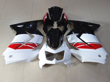 Red black and White 2008-2012 Ninja 250 Fairings