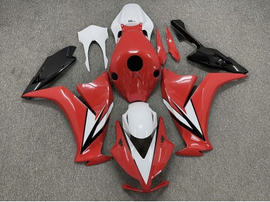 Red with White 2012-2016 CBR1000RR Fairings