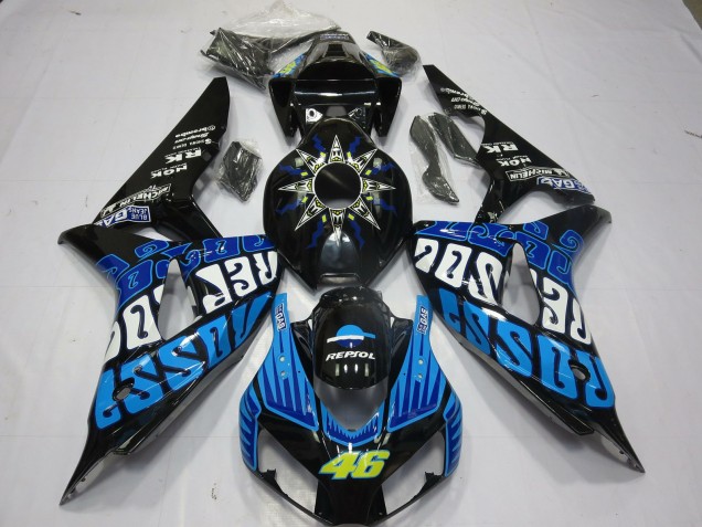 Rossi Blue Gloss 2006-2007 CBR1000RR Fairings