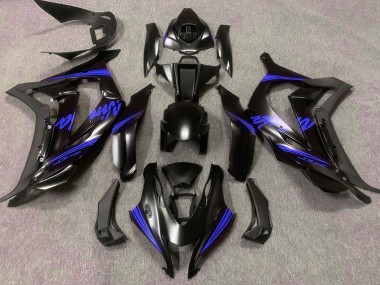 Satin Black & Blue 2016-2019 ZX10R Fairings