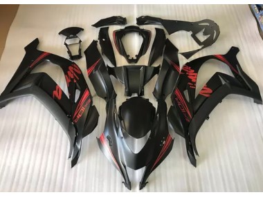 Satin Black & Red 2016-2019 ZX10R Fairings