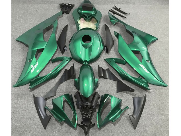 Seafoam Green 2008-2016 R6 Fairings