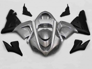 Silver Black 2004-2005 ZX10R Fairings