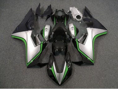 Silver and Black & Green 2017-2023 CBR1000RR Fairings